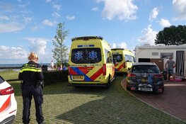 Man valt uit kano, niet ver van kust Wijdenes