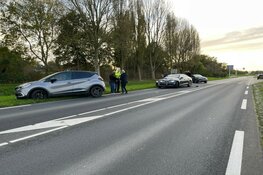 Kleine kettingbotsing in Grootebroek