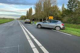 Kleine kettingbotsing in Grootebroek