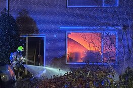 Brand in woning Hoogkarspel