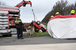 Ernstig ongeval in Lutjebroek, bestuurder gereanimeerd
