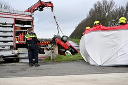 Ernstig ongeval in Lutjebroek, bestuurder gereanimeerd