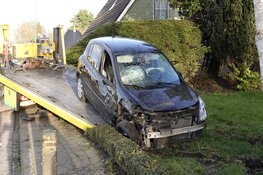 Veel schade bij botsing in Hoogkarspel